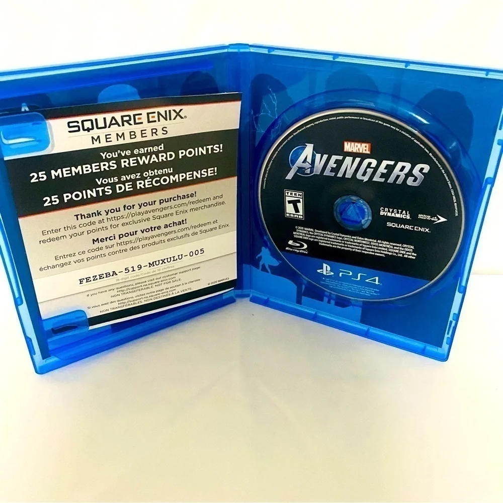 Marvel Avengers Limited Edition - Sony PS4 Was Grandson Used A Coupe Times